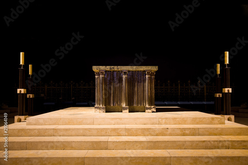 Chartres Cathedral altar close up, France Series