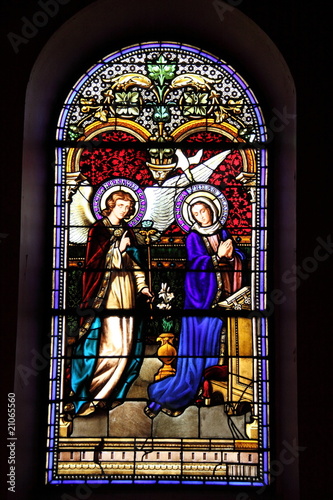 Vierge Marie et Ange Gabriel