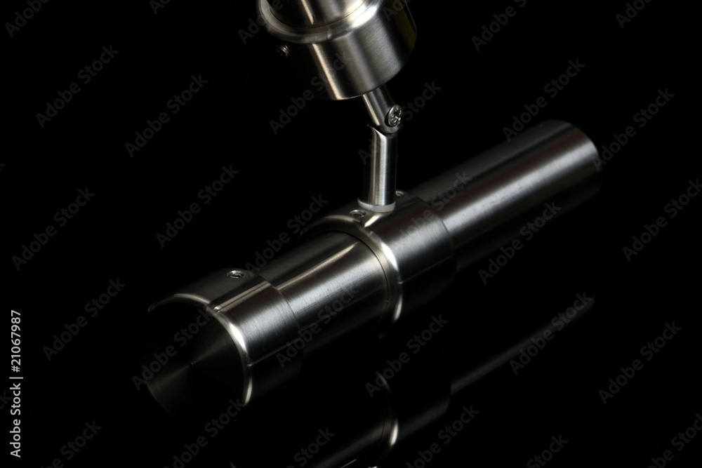 inox pipe with reflex
