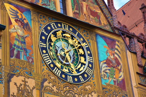 Astronomische Uhr am Ulmer Rathaus
