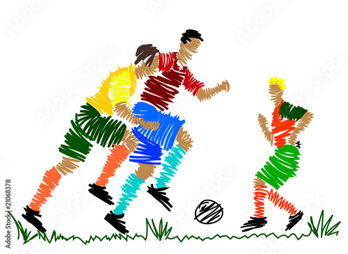 fussball abstract