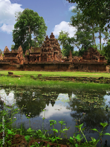 Banteay Srei temple (temple of women) near Angkor Wat, Cambodia