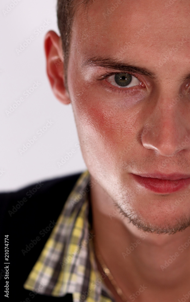 Obraz premium Männergesicht