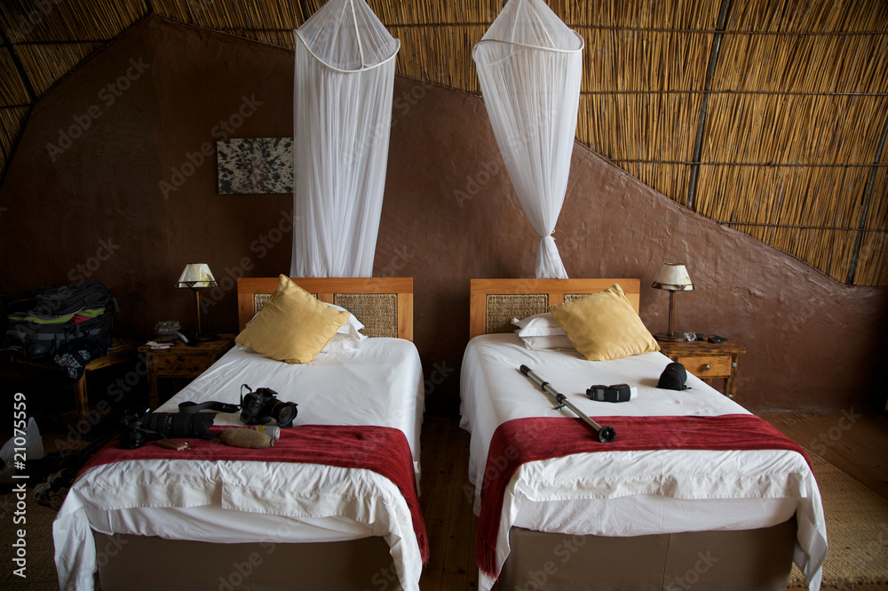 Lodge in Moremi Game Reserve - Botswana Lodge in Moremi Game Reserve - Botswana
