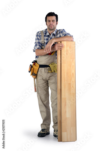 Poseur de parquet flottant