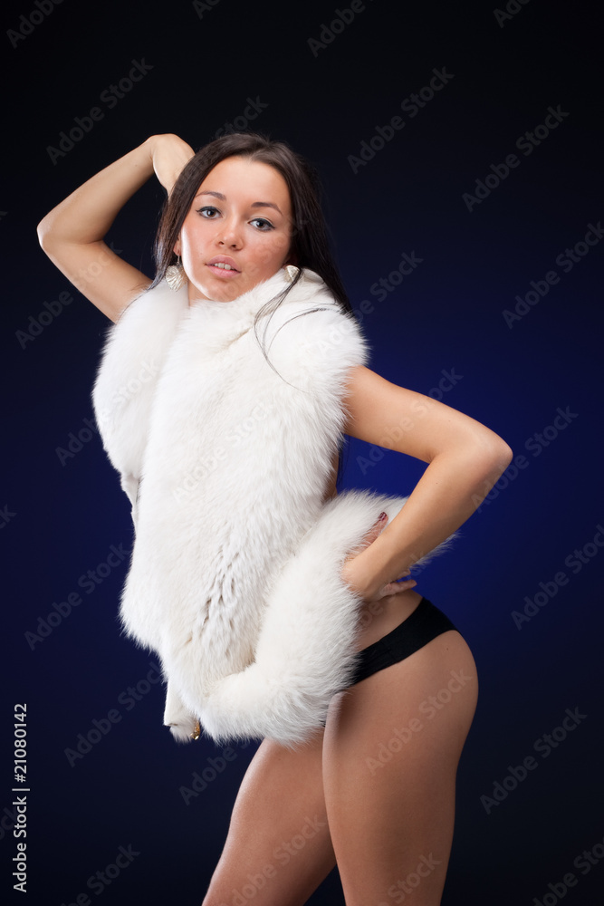 Fototapeta premium Sexy brunette