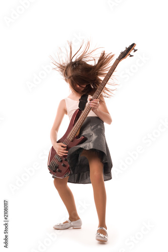 Girl with guitar