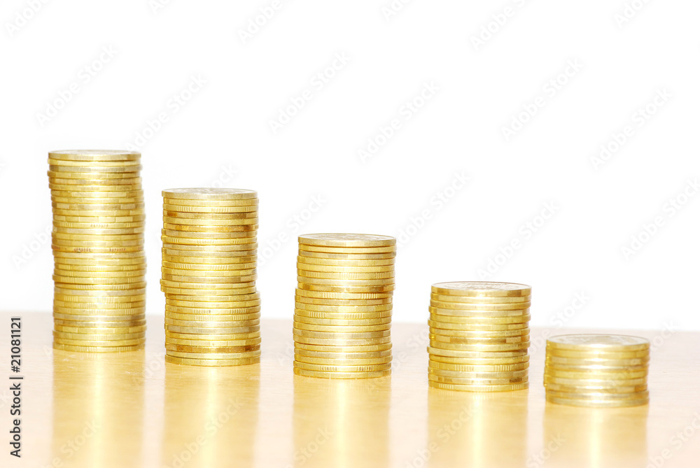 towers of coins towers of coins