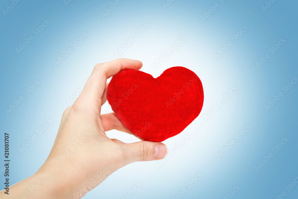 Heart in hand Heart in hand