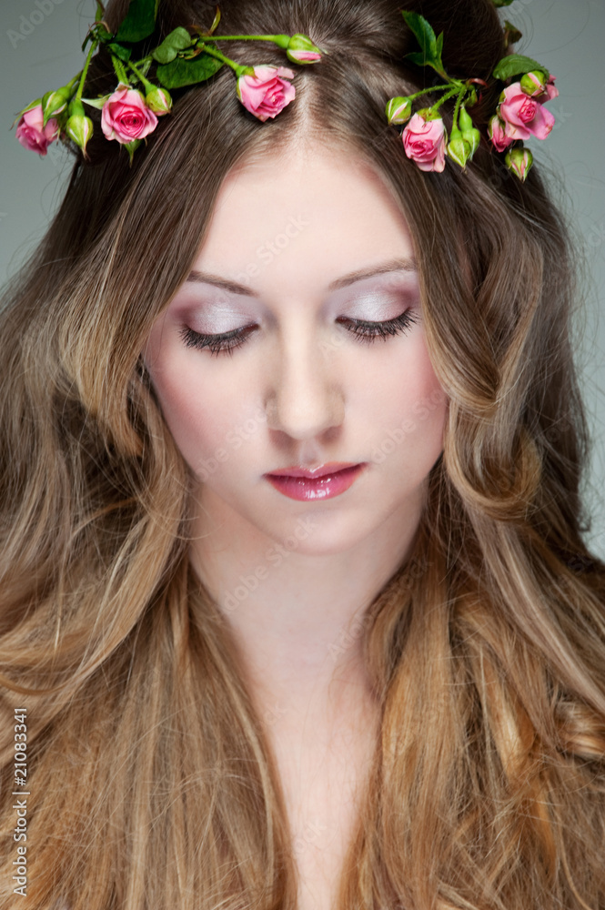 beautiful portrait of lovely model beautiful portrait of lovely model