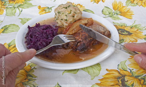 Bayrischer Schweinebraten photo