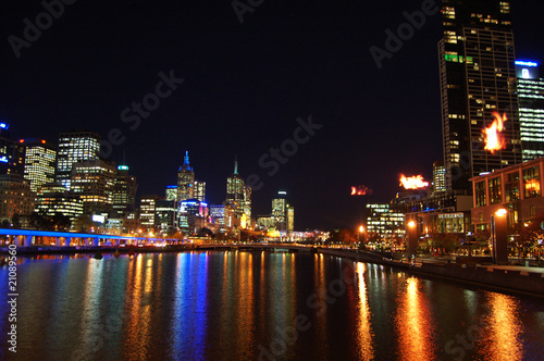 Melbourne - Yara River and Casino Fire