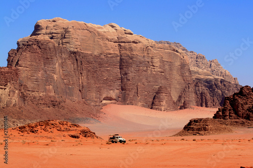 Desert Wadi Rum Jordanie