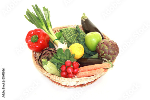 cesto frutta e verdura