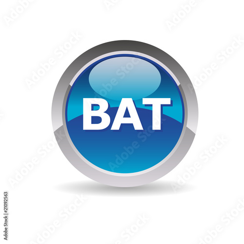 Icône bon à tirer, bat