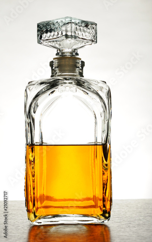 Whisky decanter photo
