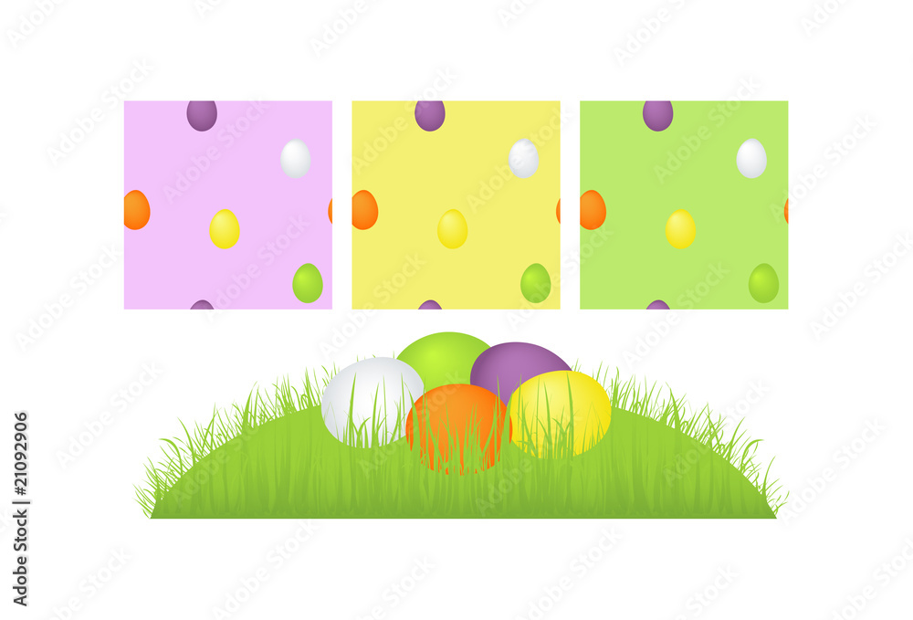 Obraz premium Easter eggs collection