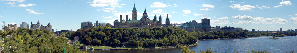 Ottawa - Parliament Hill - Panorama