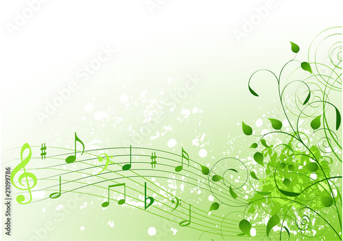 Spring song background