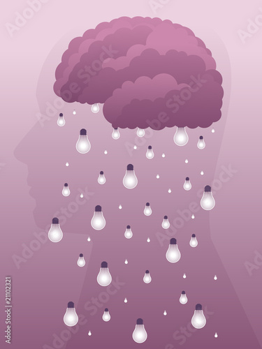 Brainstorm illustration