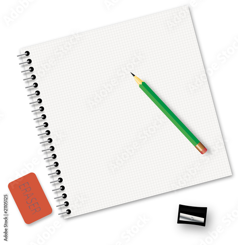 School supplies - vector illustration