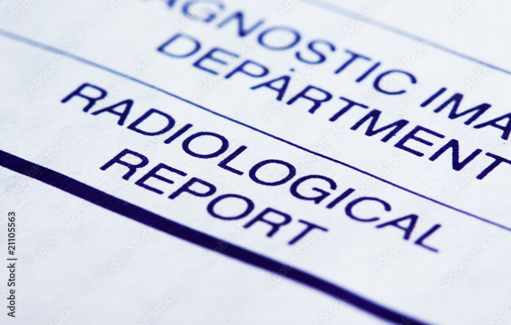 Radiological report Radiological report