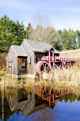 grist mill near Guilhall, Vermont, USA photo