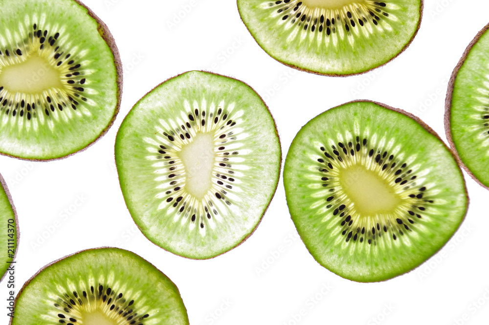 Fototapeta premium Kiwi rondelle