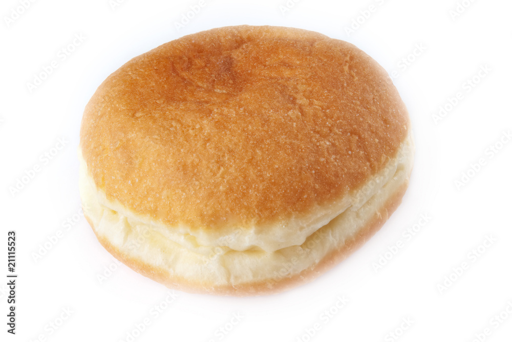 One doughnuts isolated One doughnuts isolated