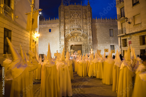 Procesion de Semana Santa en Valladolid, Spain photo