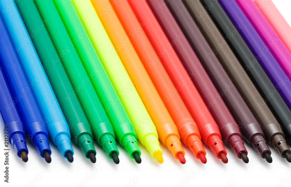 Fototapeta premium Soft-tip pens