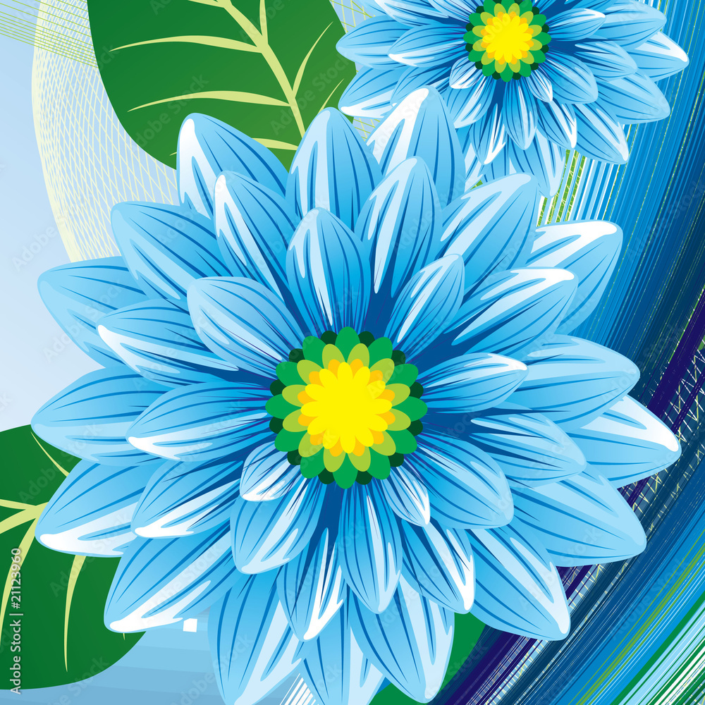 Obraz premium Flowers background