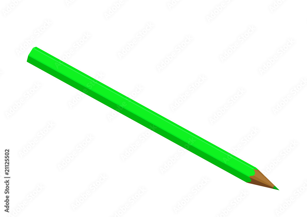 Green pencil Green pencil