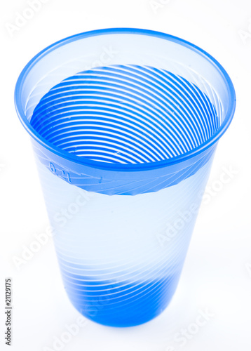 plastic cup of water