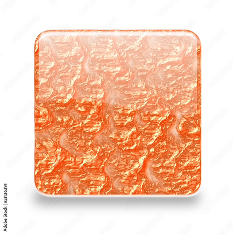 Button orange