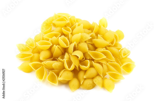 Heap of yellow spaghetti
