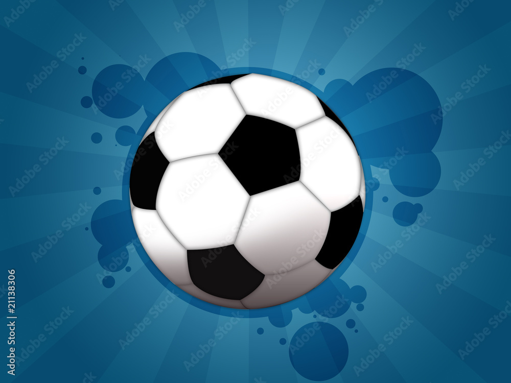 Naklejka premium Football