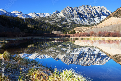 Mountains lake