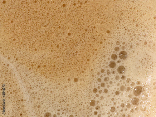 coffee foam closeup - Aroma