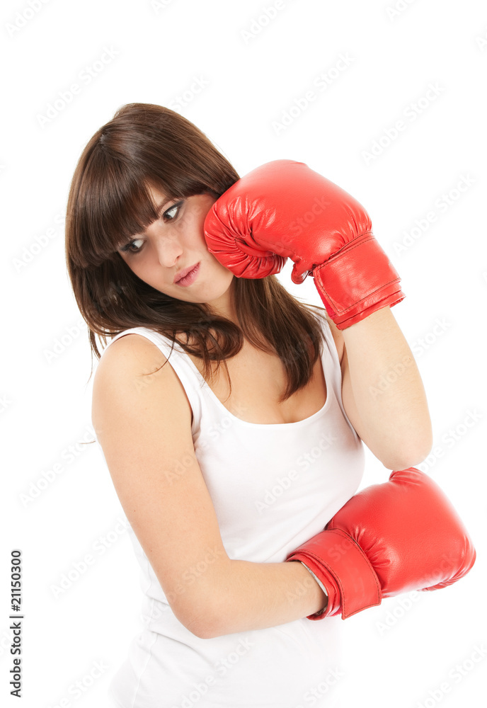 boxing woman boxing woman