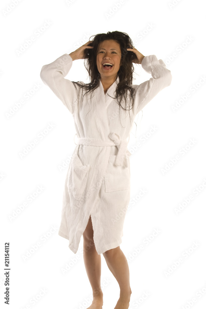 having fun white robe having fun white robe