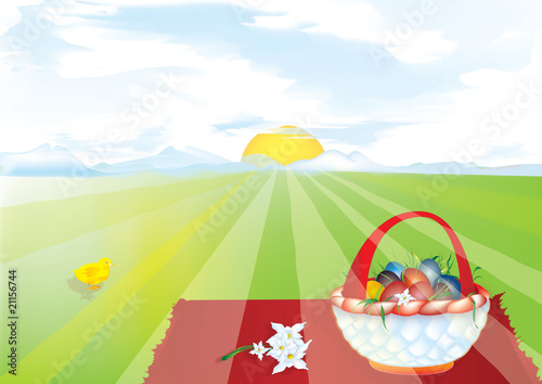 Eggs in the basket