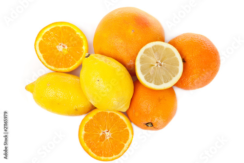 vitamin from orange and lemon