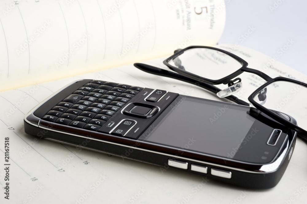 Business, Téléphone,unettes, agenda Business, Téléphone,unettes, agenda