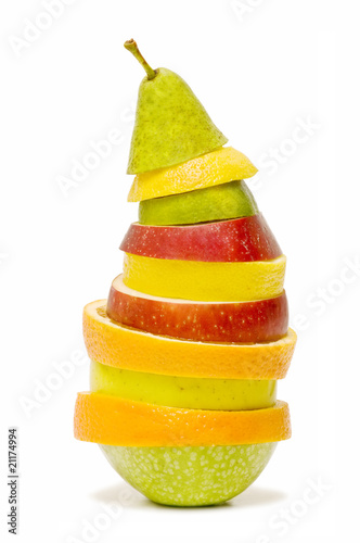 pera de frutas mezcladas