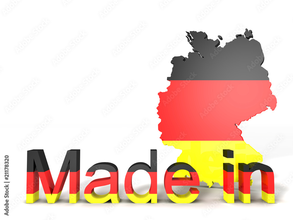 Fototapeta premium Made in Germany