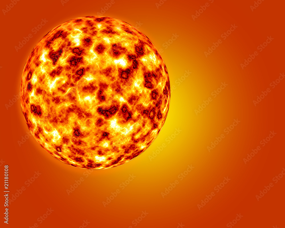 Sun with copy space Sun with copy space