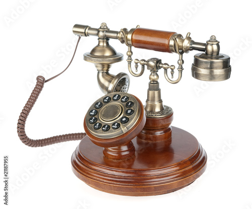 old fashioned phone