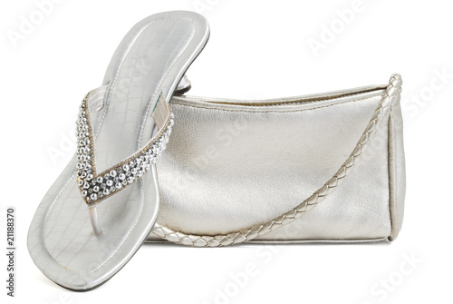 ladies purse & shoes