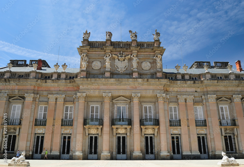 Fachada Palacio de San Ildefonso